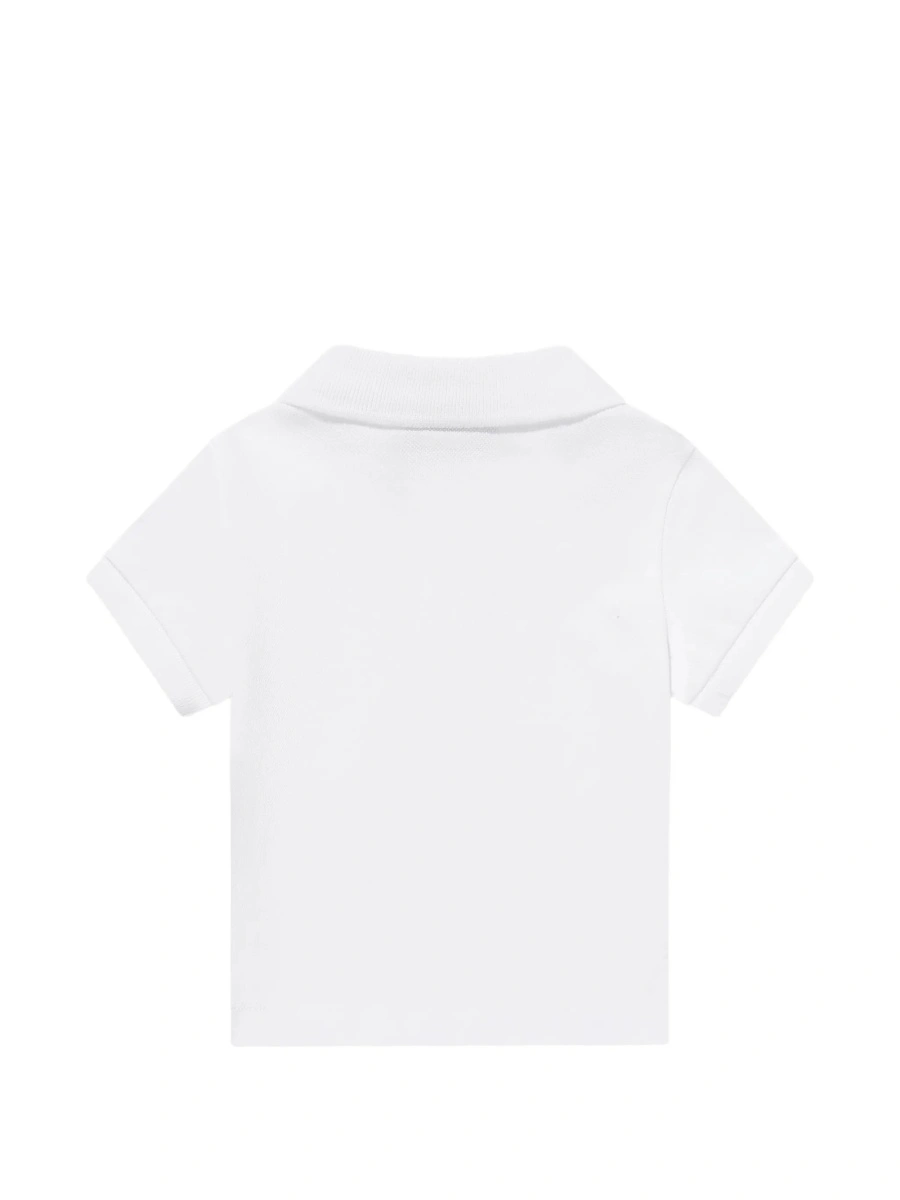 Tricou Polo Moschino alb - Img 2