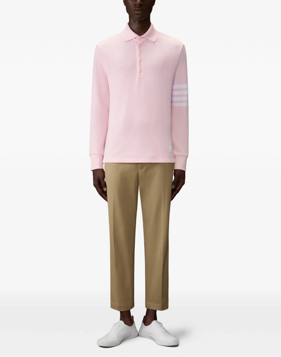 Tricou Polo Piqué long-sleeve Polo - Img 2