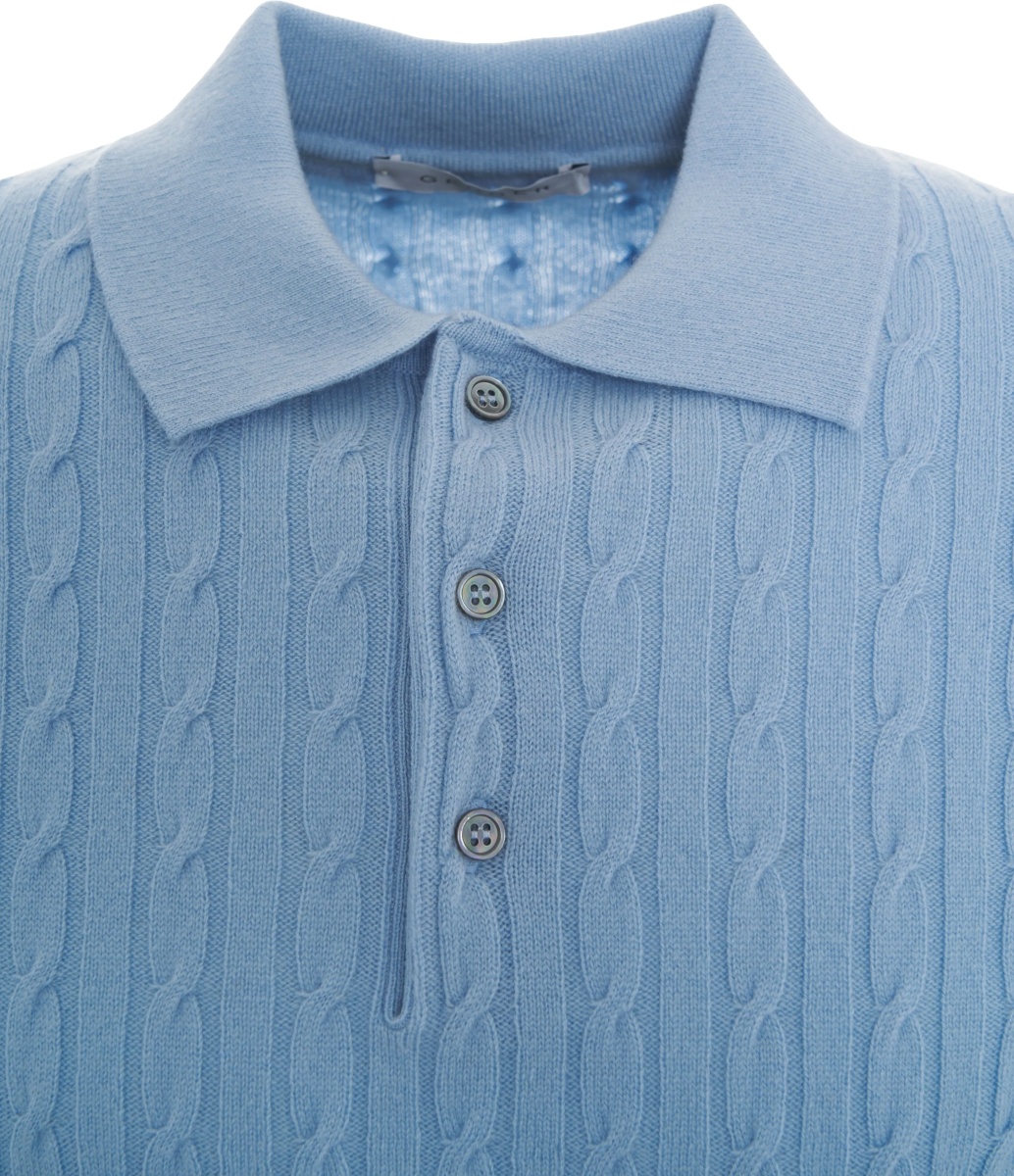 Tricou Polo Polo sweater in cashmere - Img 4