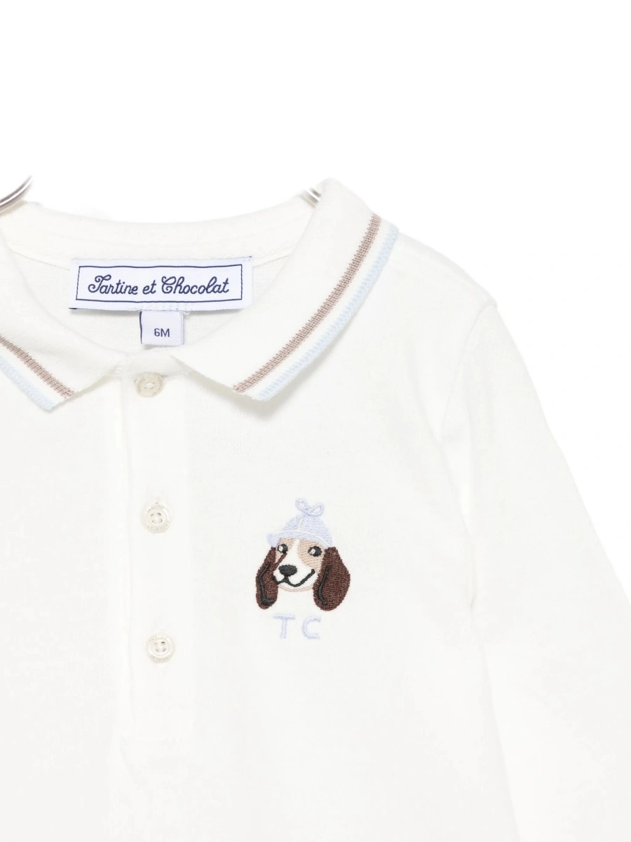 Tricou Polo Tartine et Chocolat alb - Img 3