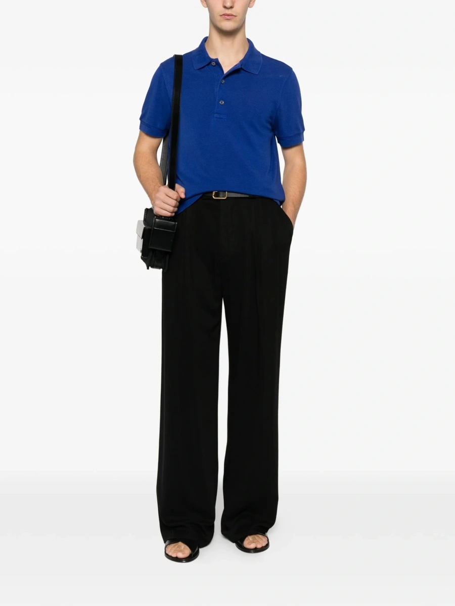 Tricou Polo Tom Ford albastru - Img 3