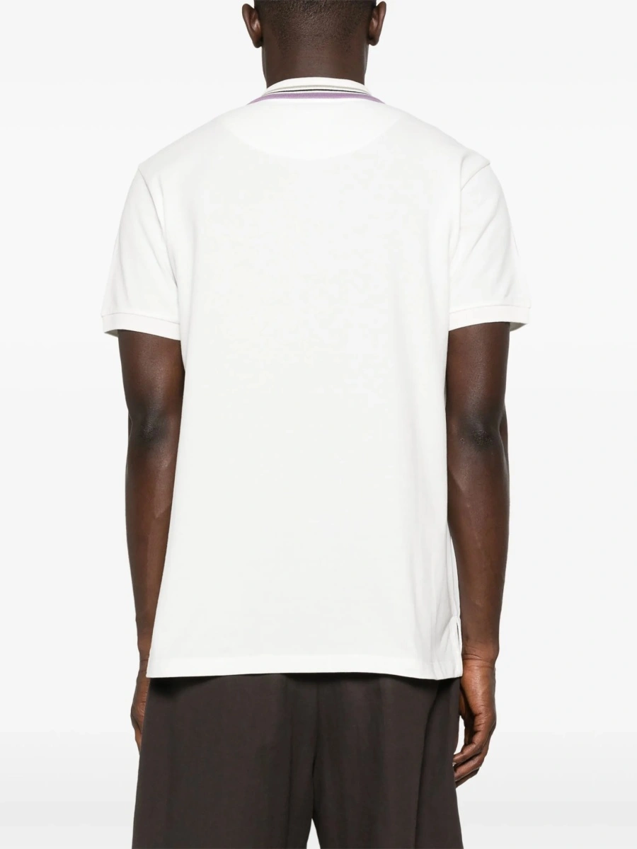 Tricou Polo Vivienne Westwood alb - Img 3