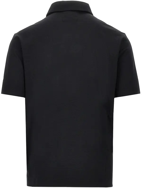 Tricou Polo Wool jersey polo shirt - Img 3