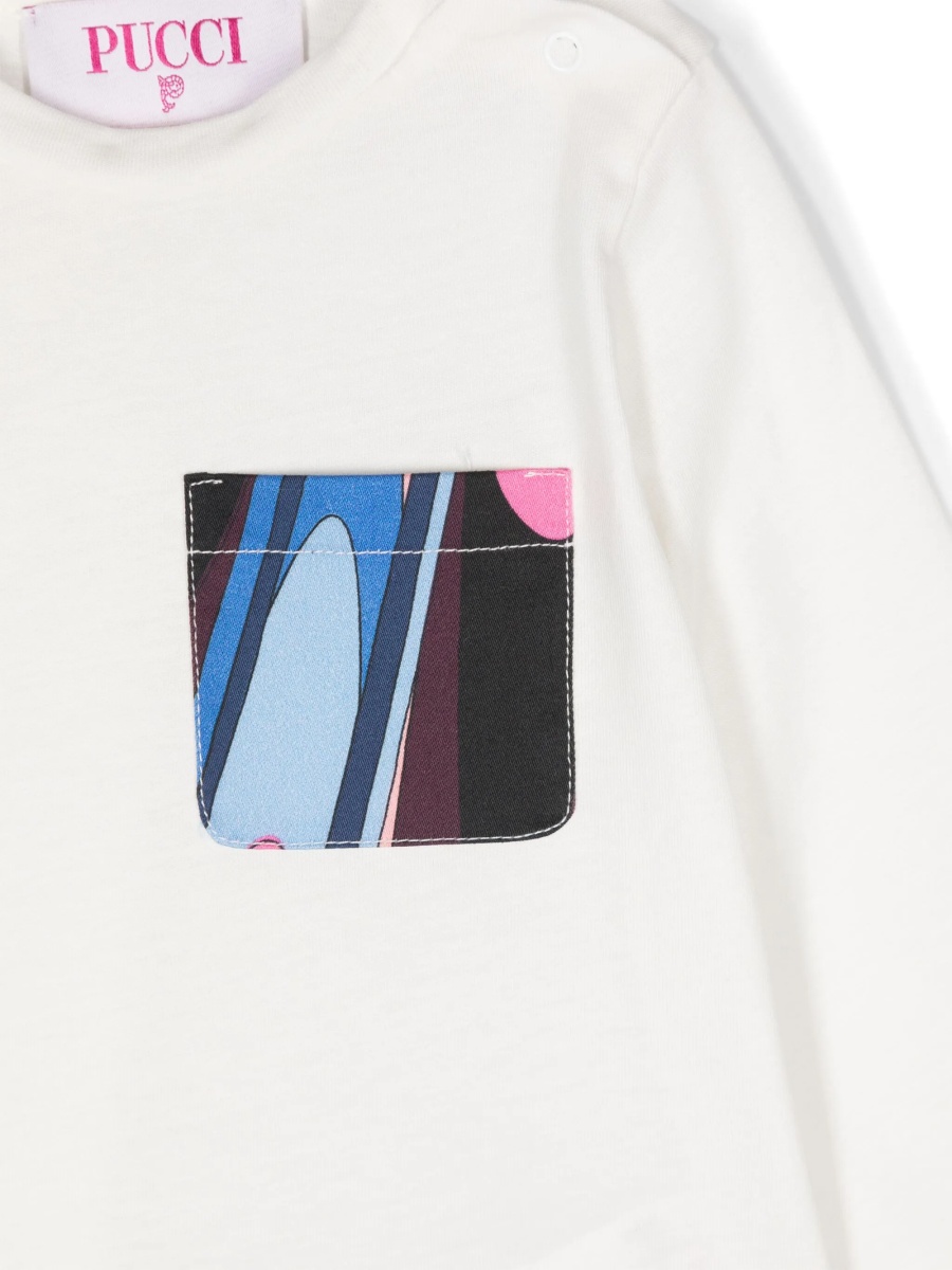 Tricou PUCCI alb - Img 3