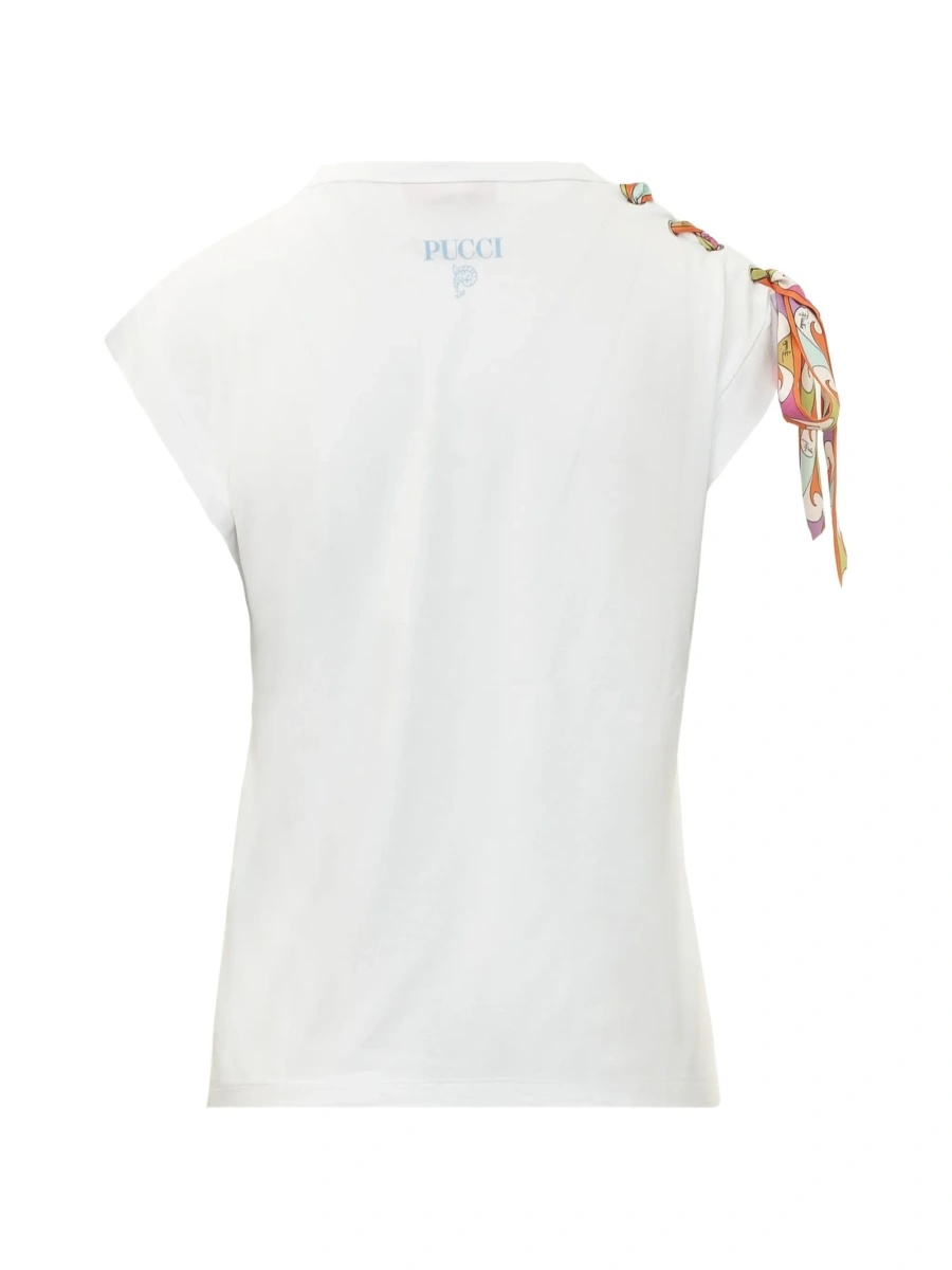 Tricou PUCCI alb - Img 2