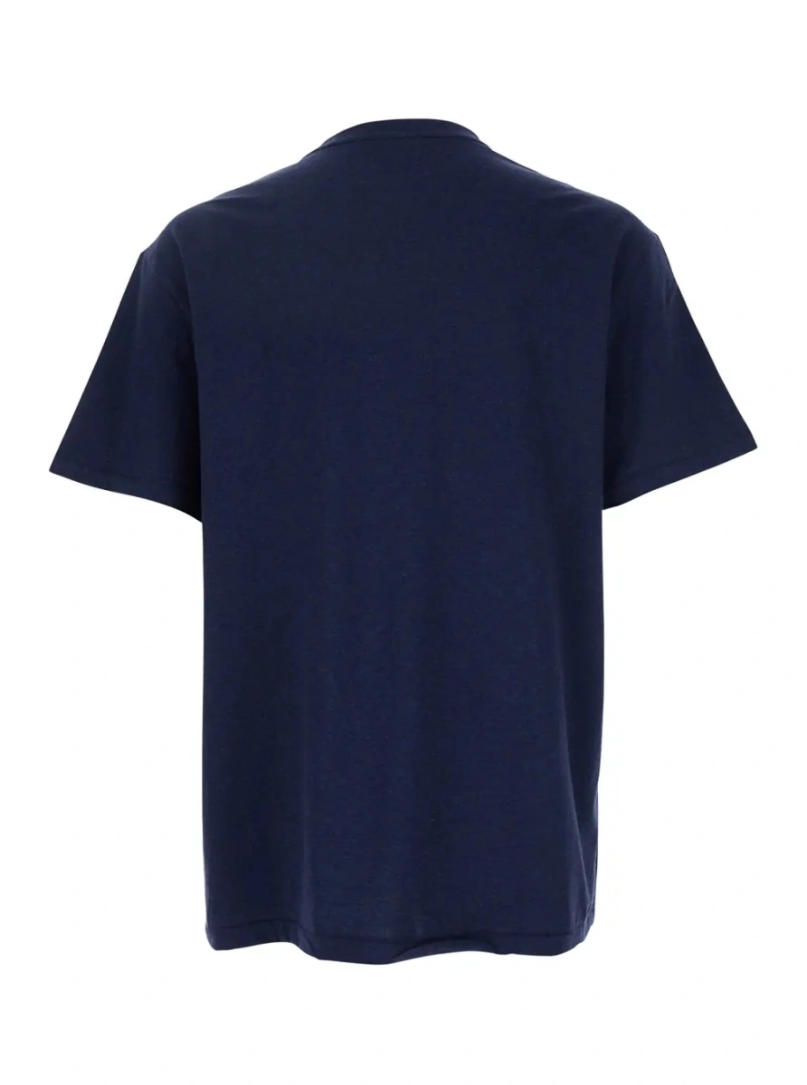 Tricou Ralph Lauren albastru din bumbac - Img 2
