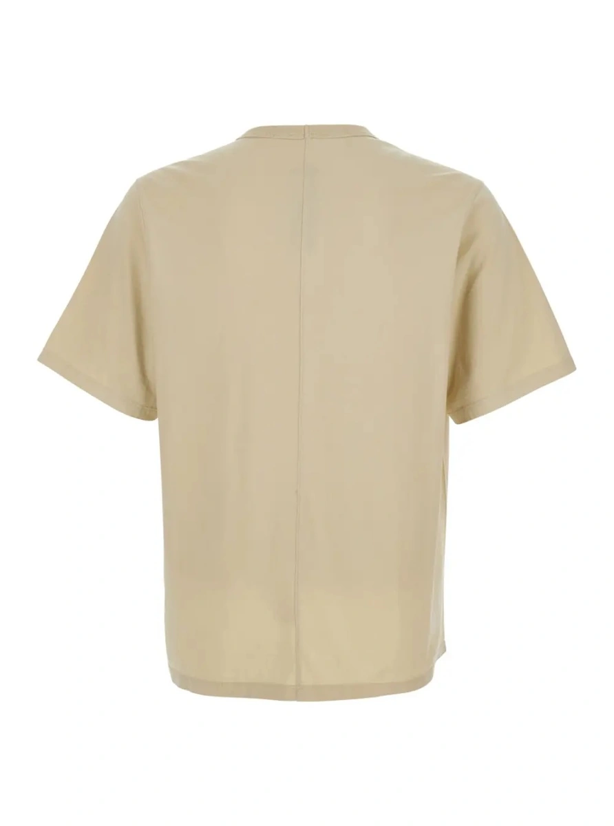 Tricou Rick Owens bej din bumbac - Img 2