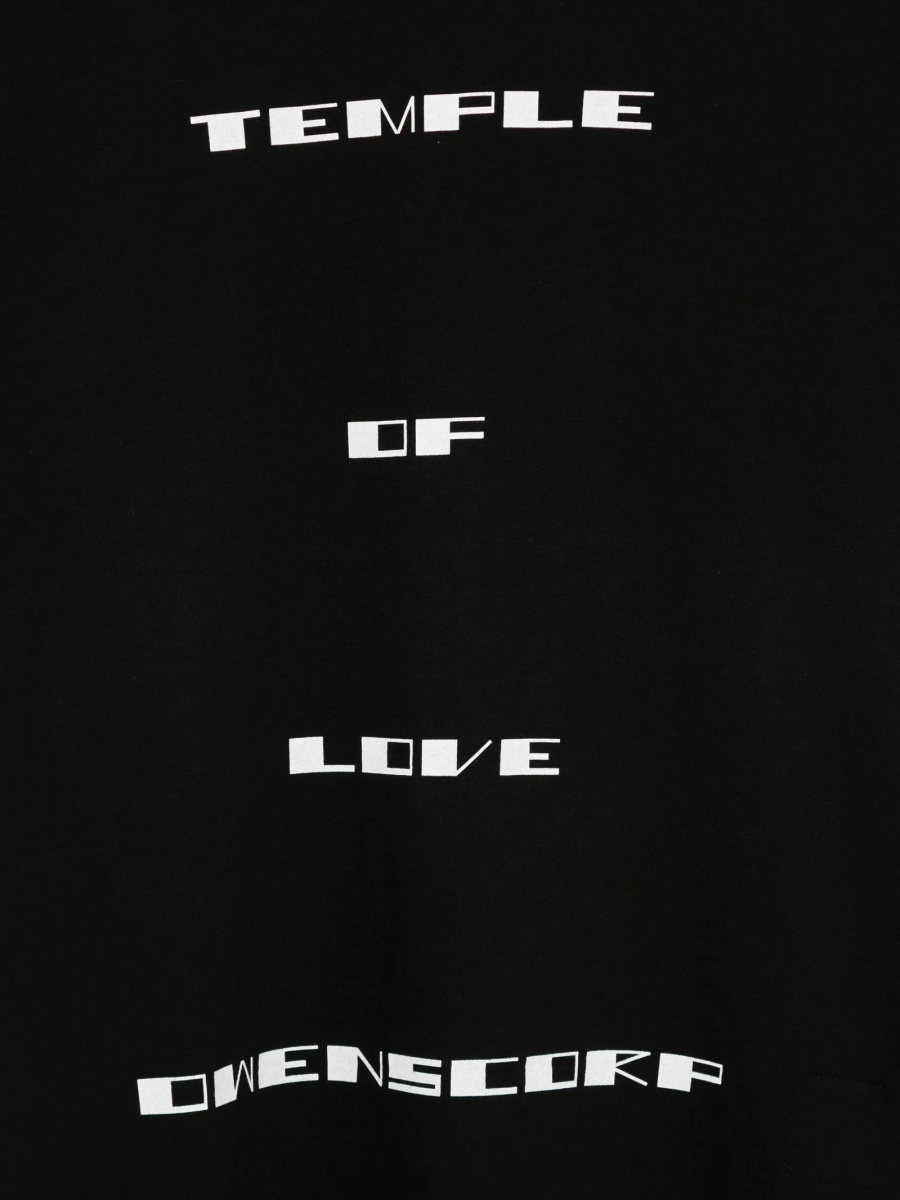 Tricou Rick Owens negru - Img 3