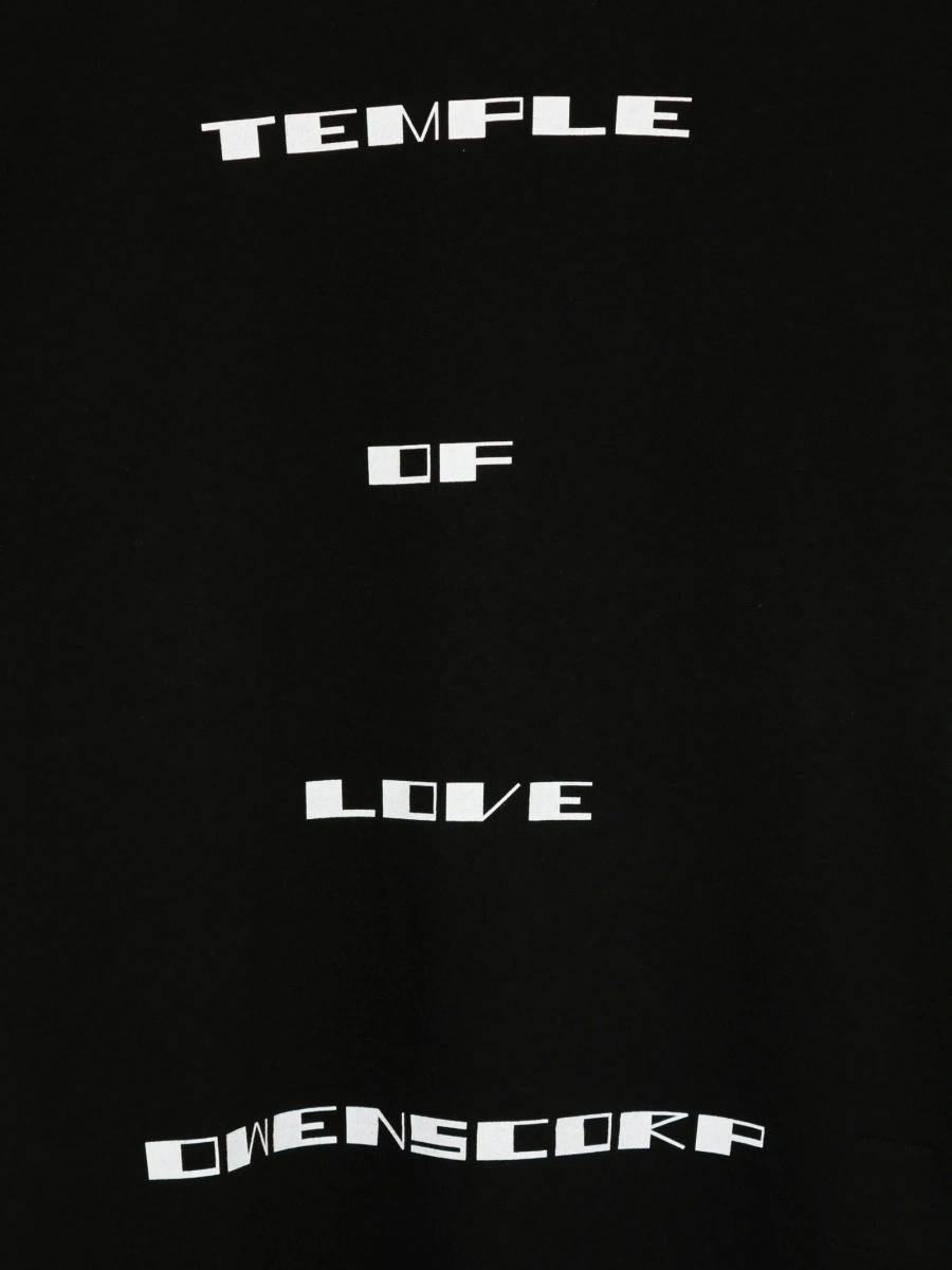 Tricou Rick Owens negru - Img 3