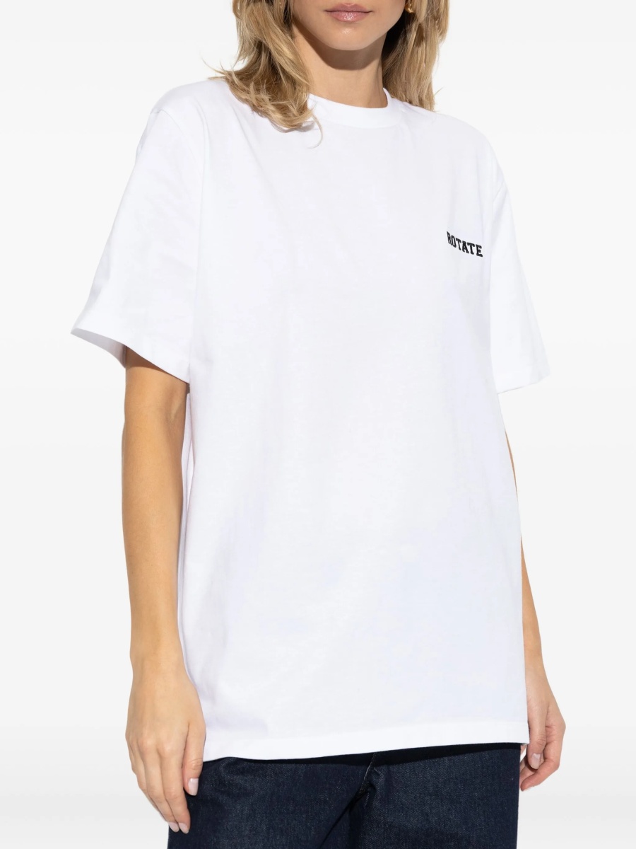 Tricou ROTATE Birger Christensen alb - Img 3
