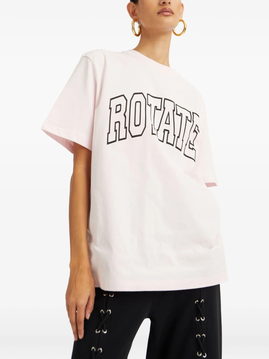 Tricou ROTATE Birger Christensen roz - Img 3