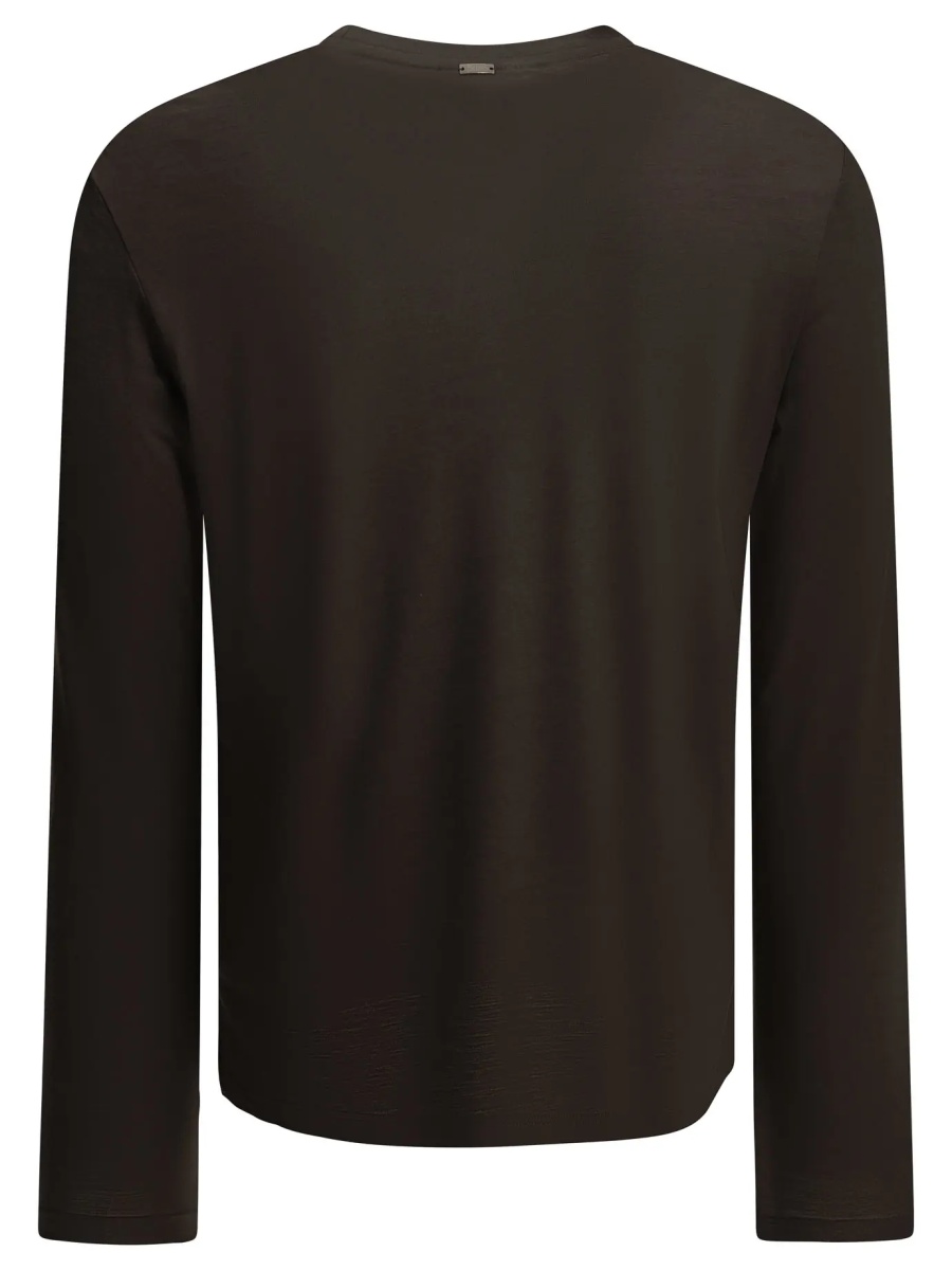 Tricou Round-neck wool T-shirt - Img 2
