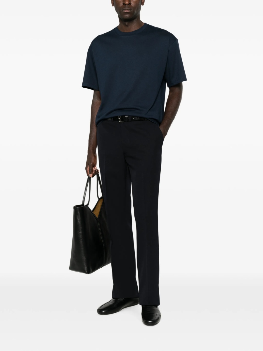Tricou Saint Laurent albastru din modal si bumbac - Img 2