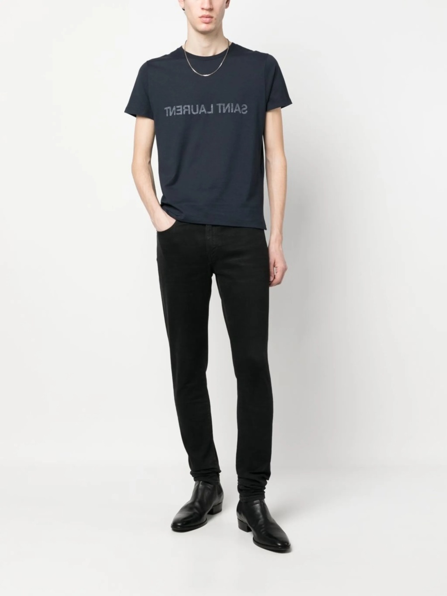 Tricou Saint Laurent albastru - Img 2