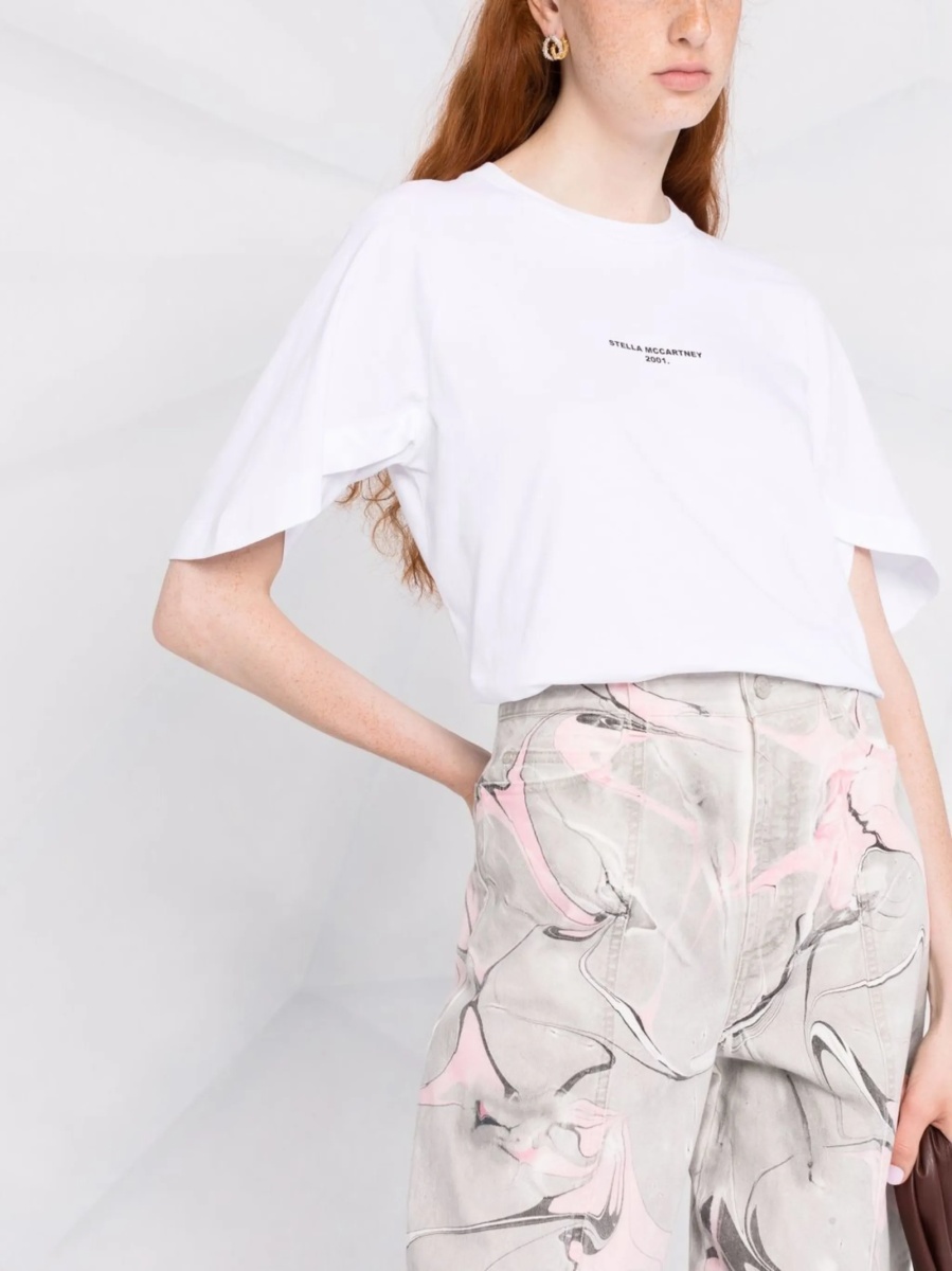 Tricou Stella McCartney alb - Img 3