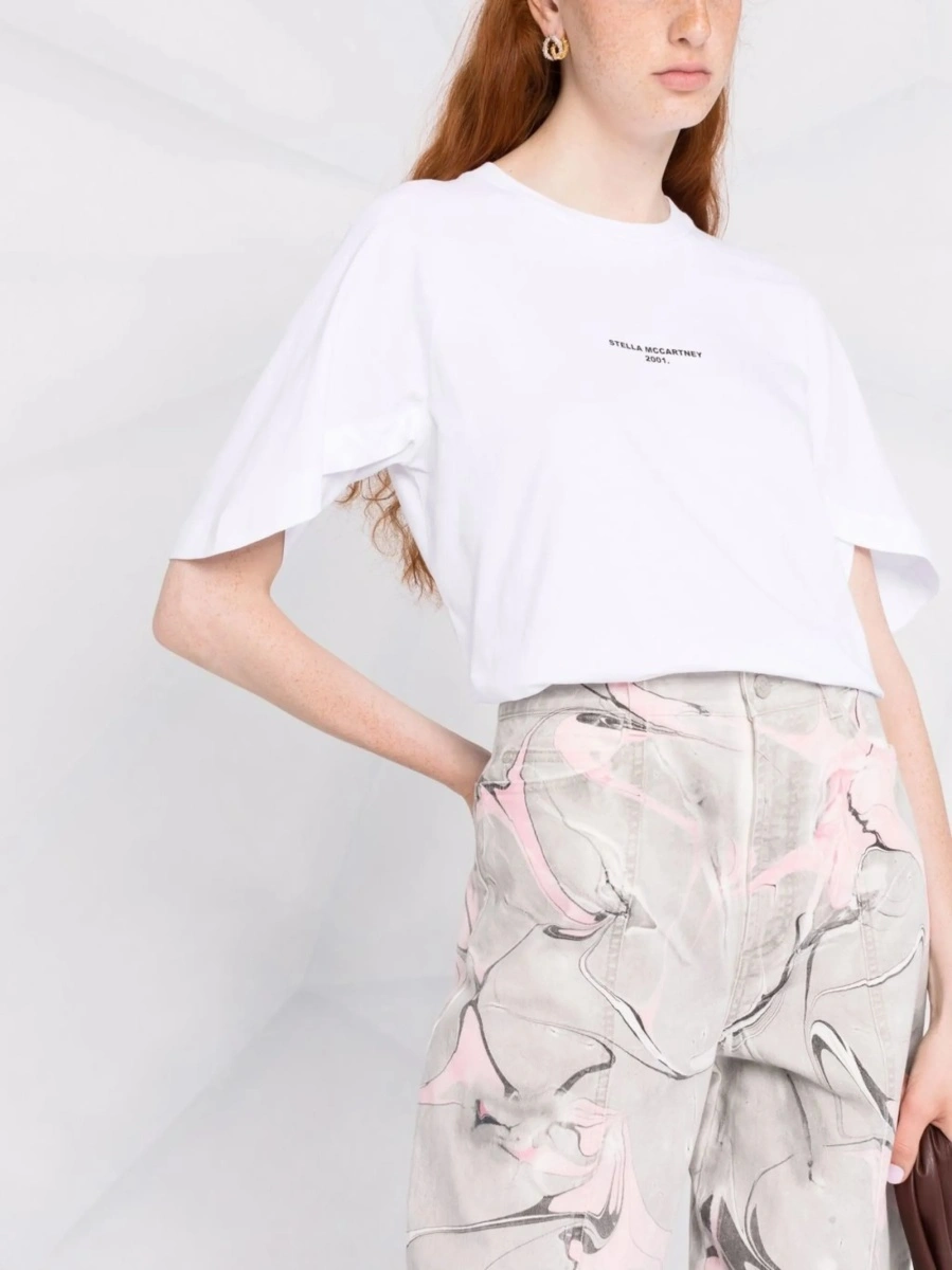 Tricou Stella McCartney alb - Img 3