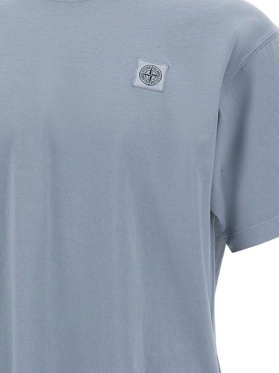 Tricou Stone Island albastru - Img 4