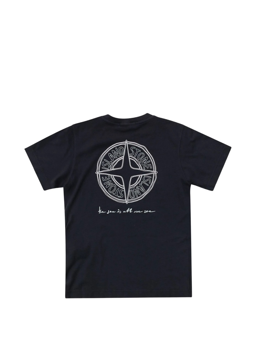 Tricou Stone Island albastru - Img 2