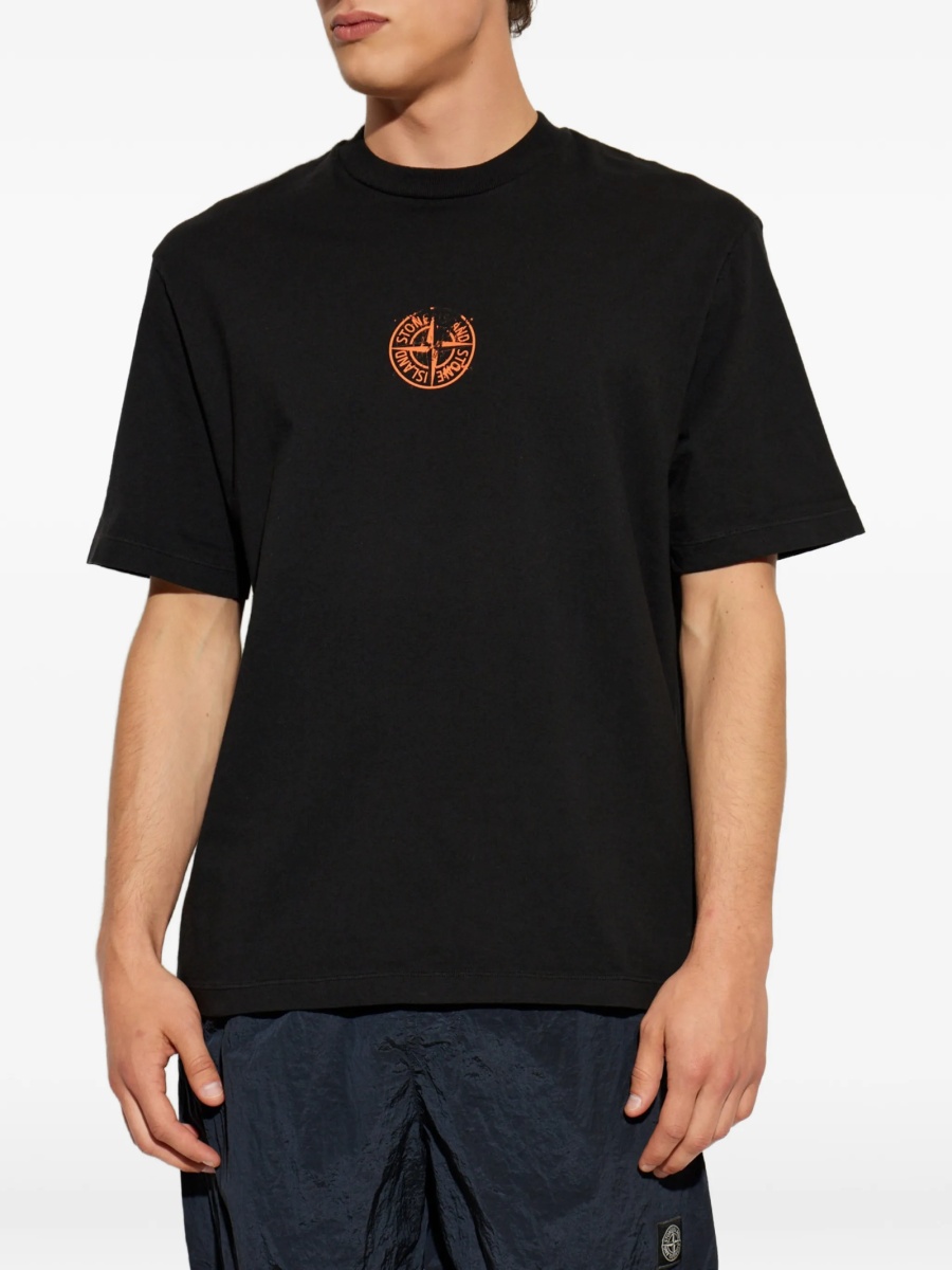 Tricou Stone Island negru - Img 3