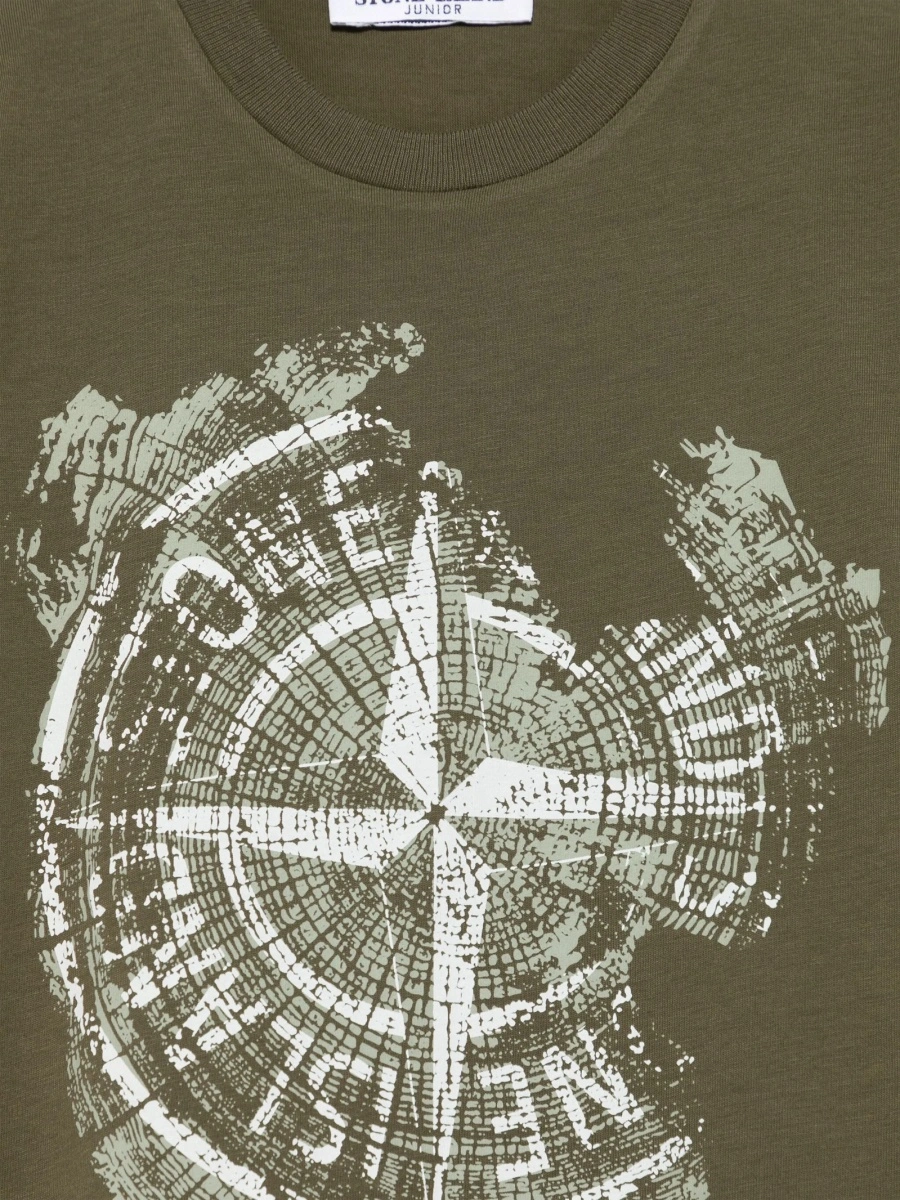 Tricou Stone Island verde - Img 3
