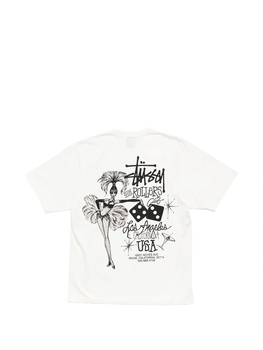 Tricou STÜSSY alb - Img 2
