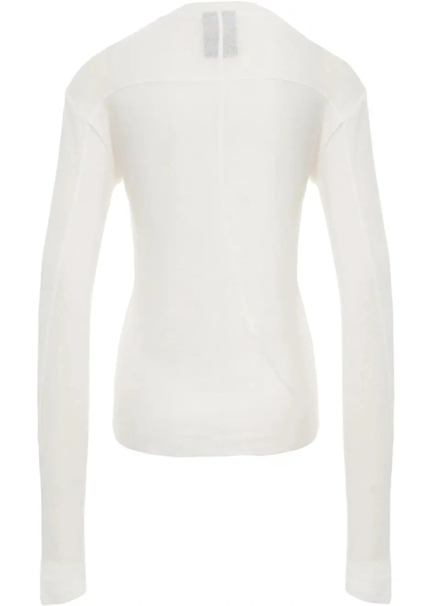 Tricou Thom / Krom alb din bumbac - Img 3