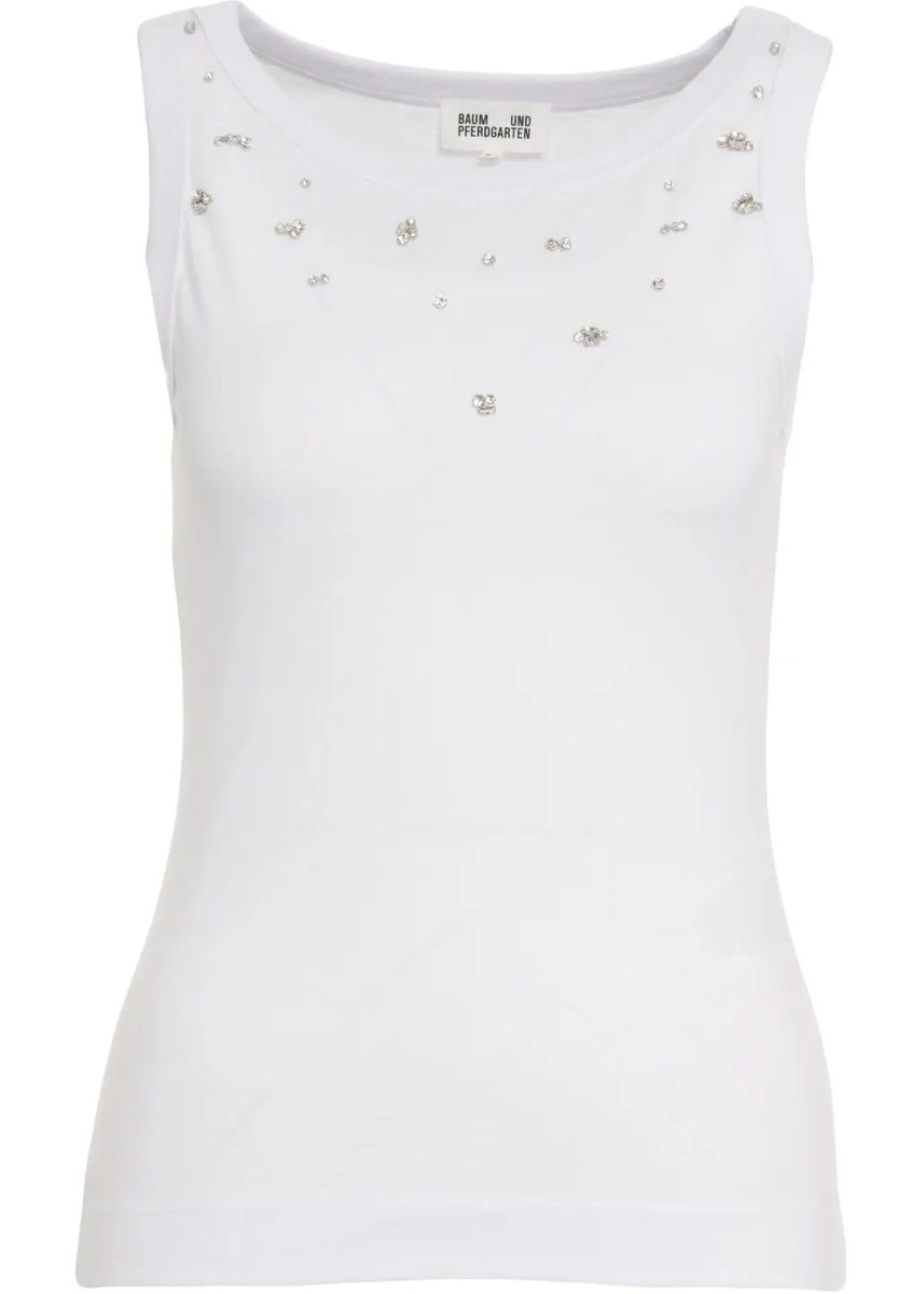 Tricou Top with rhinestones 'Joline' - Img 5