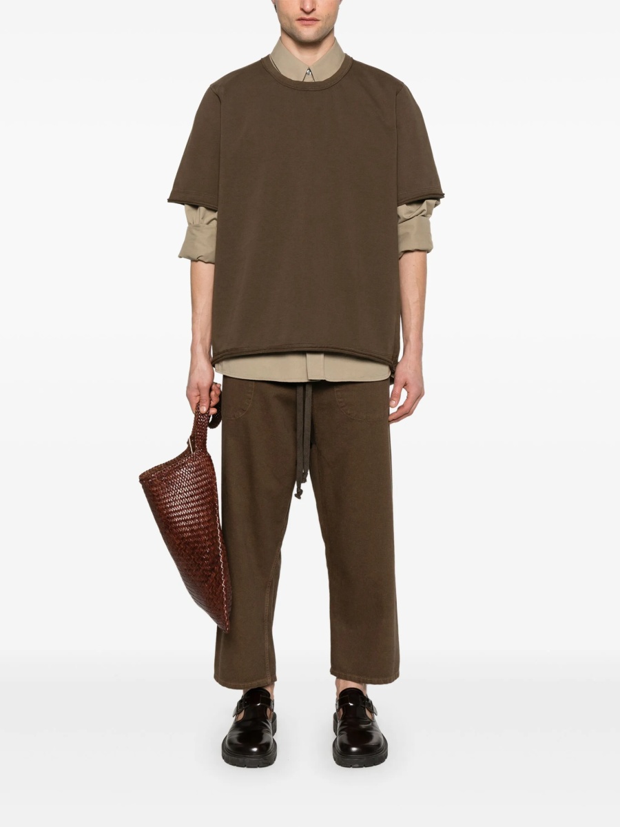 Tricou UMA WANG maro - Img 2