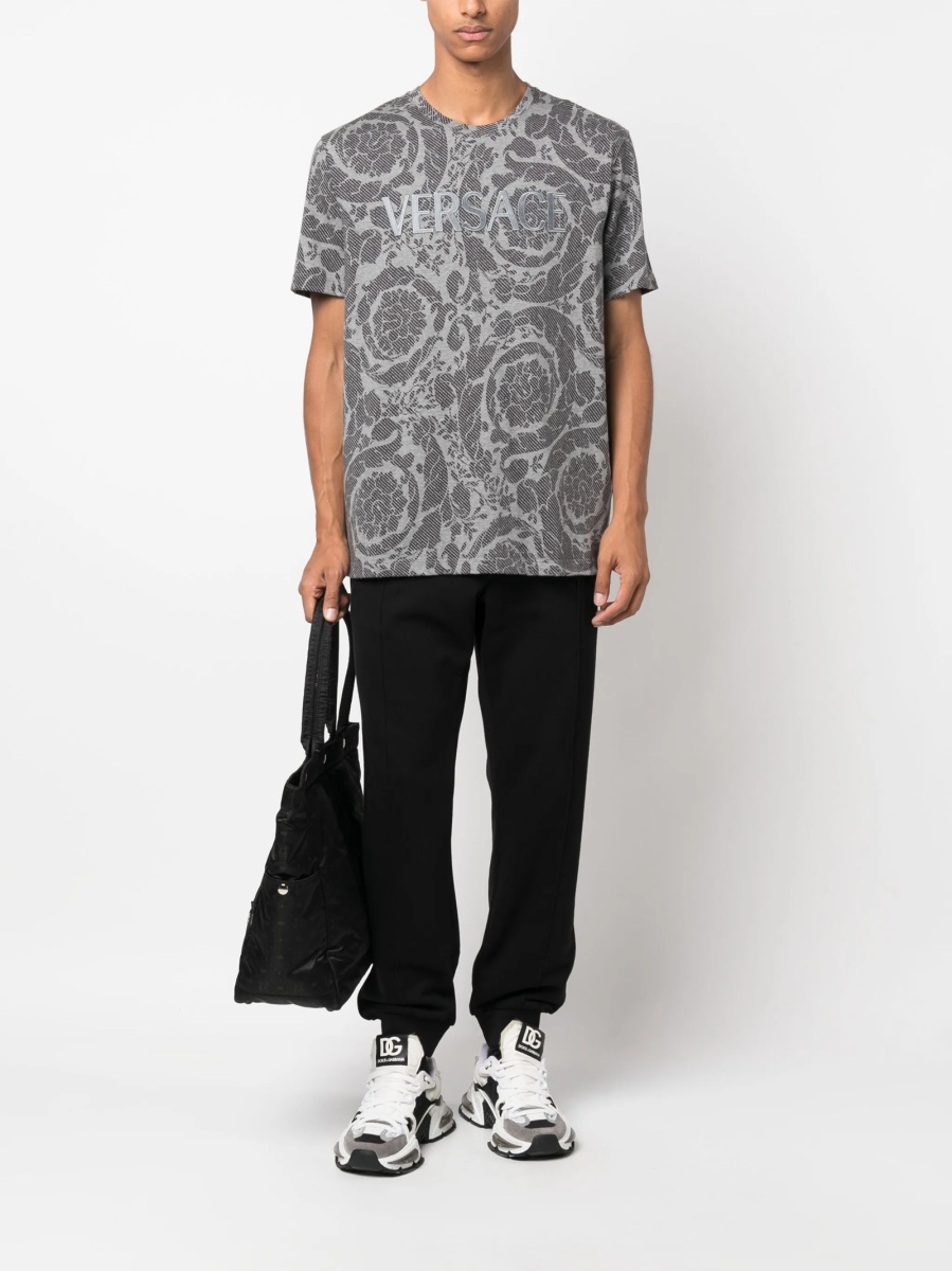 Tricou Versace gri - Img 2