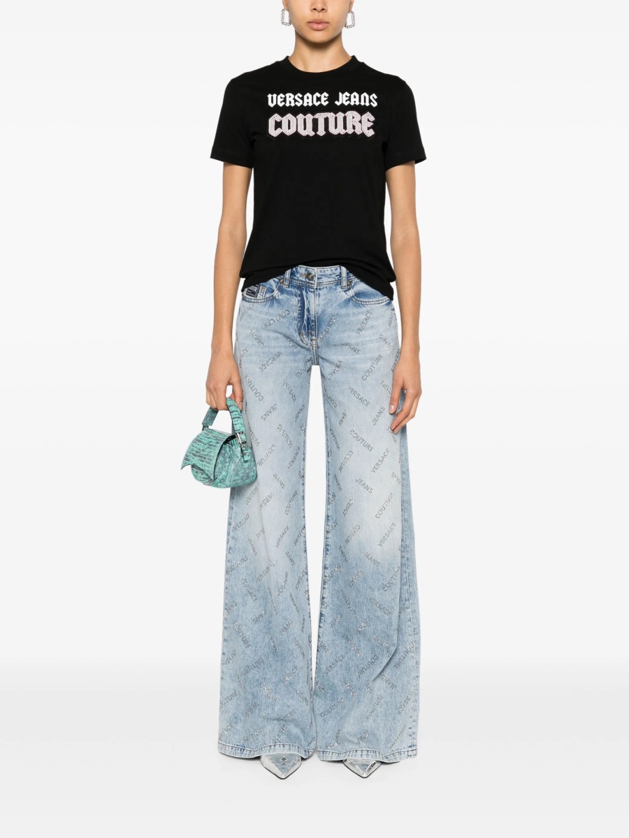 Tricou Versace Jeans Couture negru - Img 2