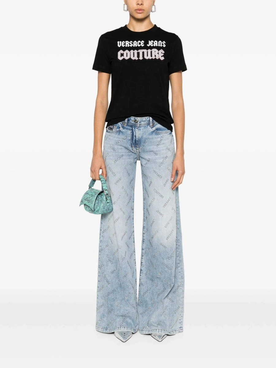 Tricou Versace Jeans Couture negru - Img 2