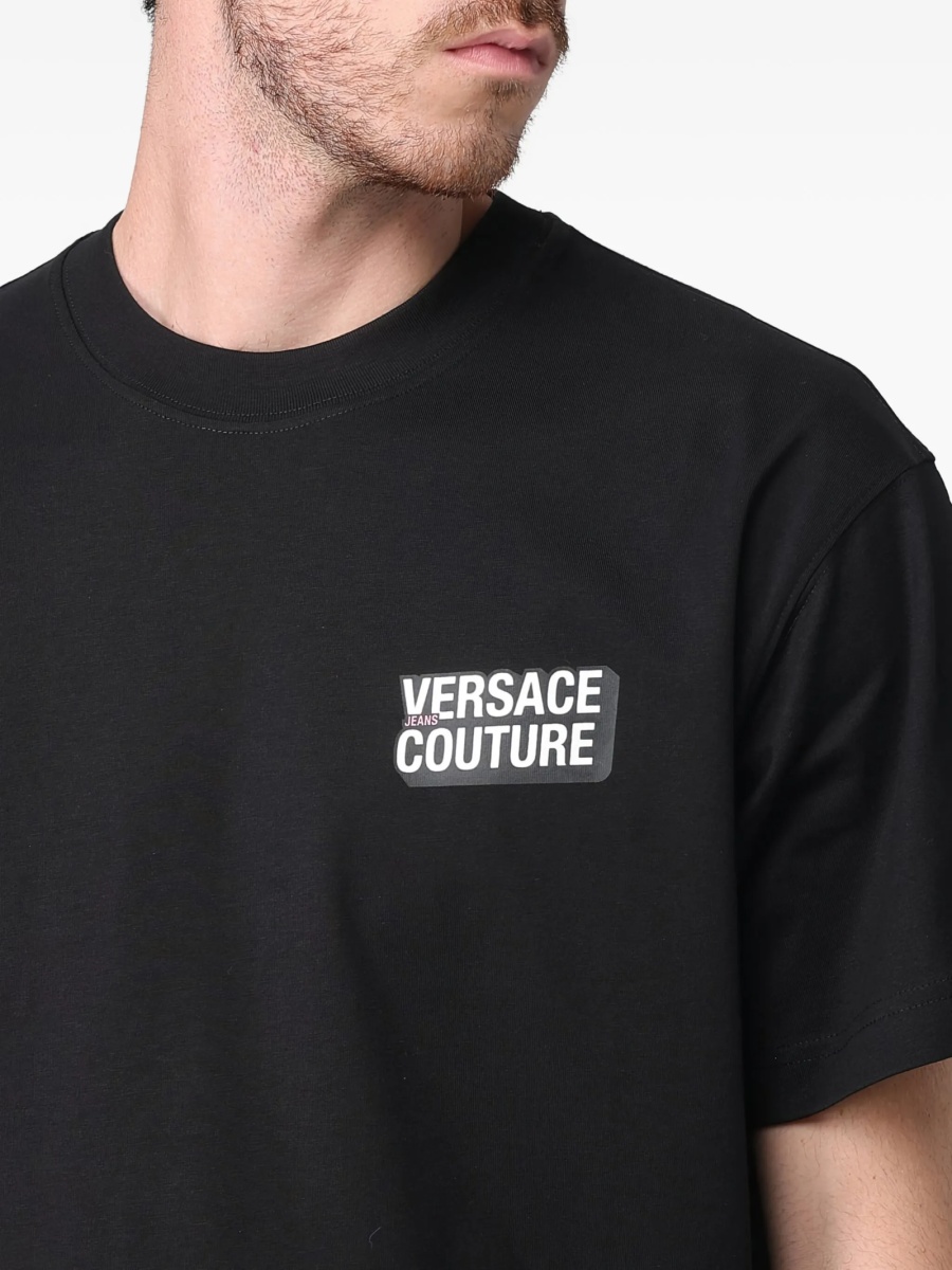 Tricou Versace Jeans Couture negru - Img 3