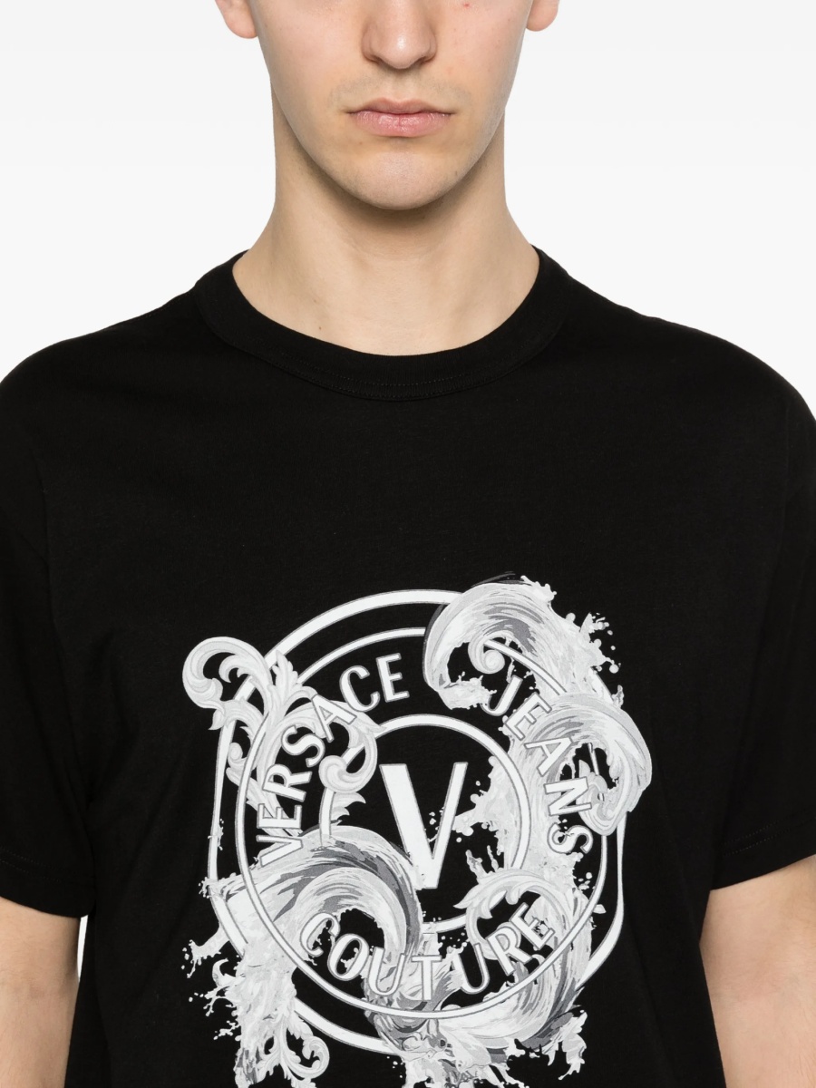 Tricou Versace Jeans Couture negru - Img 5