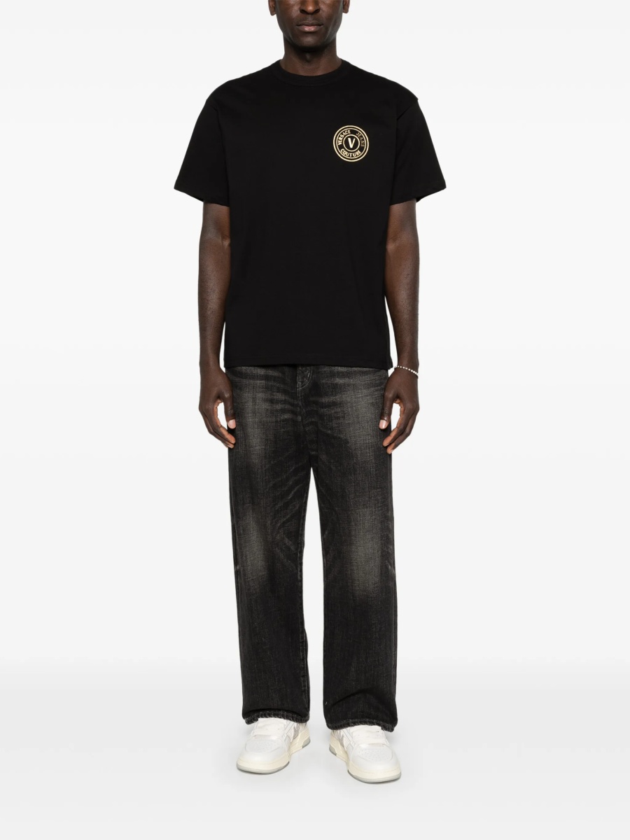Tricou Versace Jeans Couture negru - Img 2