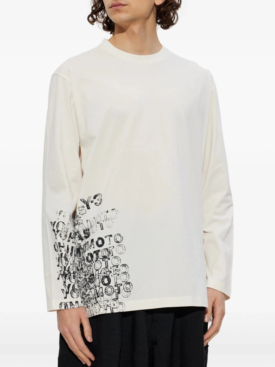 Tricou Y-3 neutru - Img 4