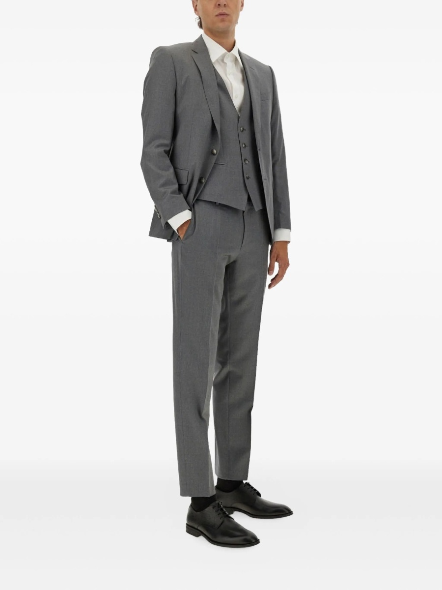Vesta Hugo Boss gri din lana - Img 2