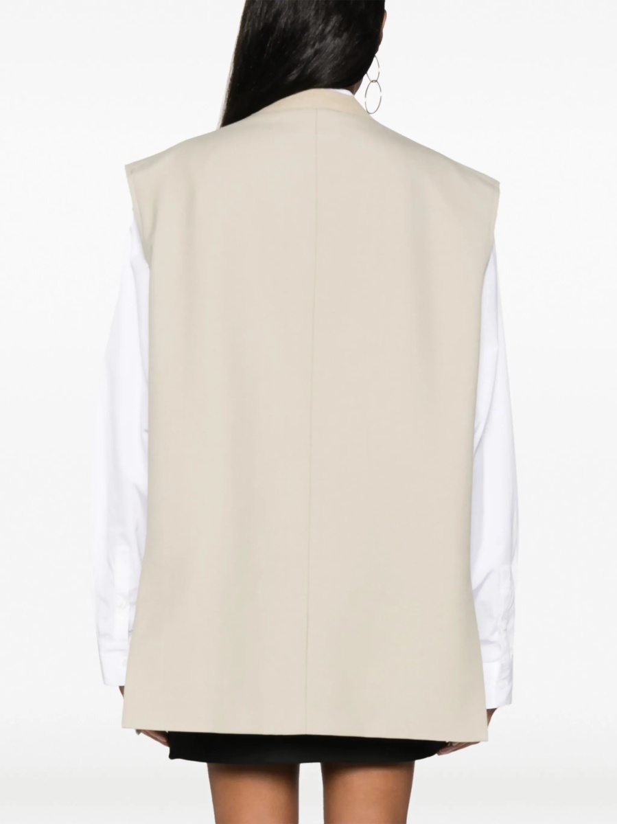 Vesta MM6 Maison Margiela neutra din lana si polyester - Img 4