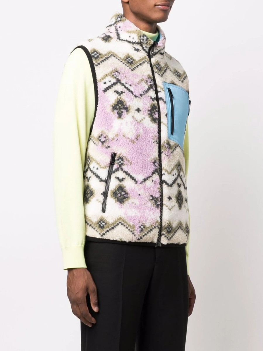 Vesta MSGM neutra din polyester si acrilic - Img 3