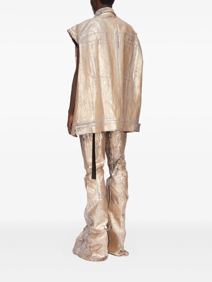 Vesta Rick Owens aurie din bumbac - Img 4