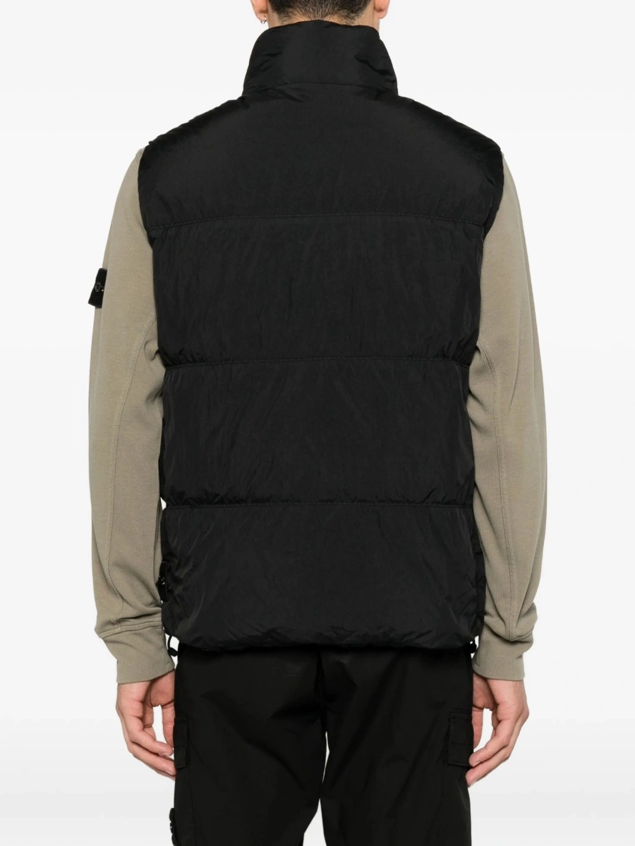 Vesta Stone Island neagra din poliamida - Img 4