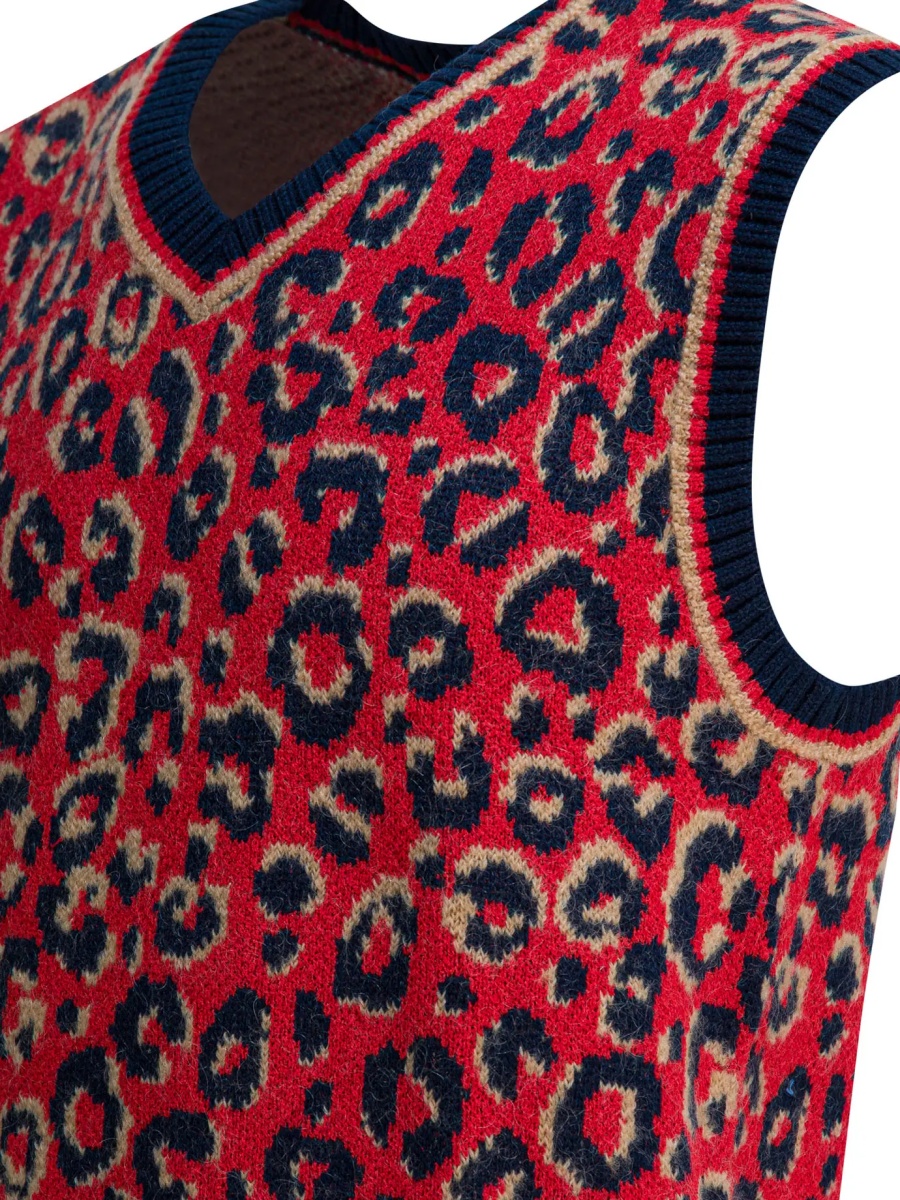 "Wales Bonner Knit" vest - Img 4
