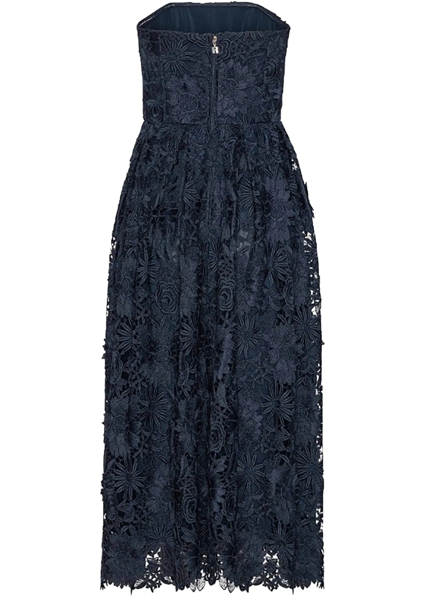 3D Lace Midi Dress - Img 2
