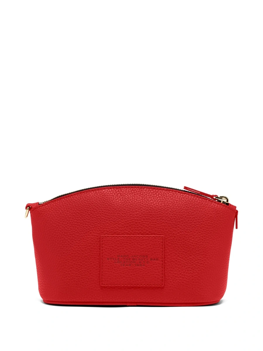 Accesorii de voiaj Marc Jacobs rosii din piele si poliuretan - Img 2