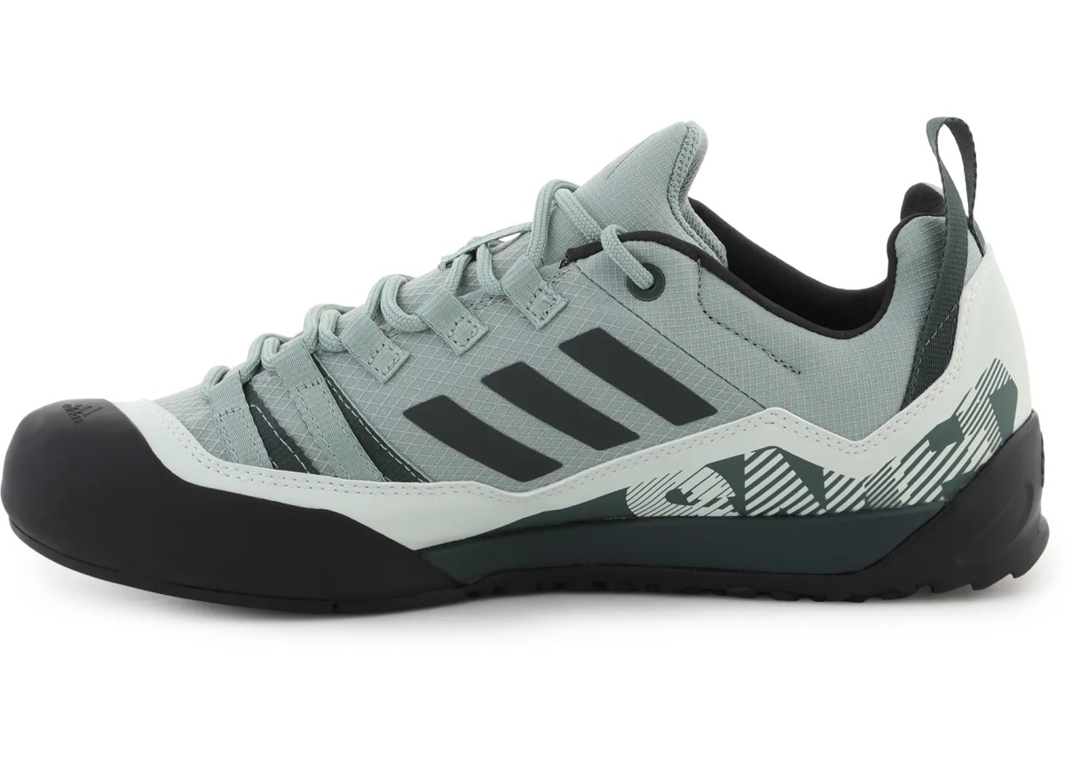 Adidas Terrex SWIFT Solo 2 silver green/legend ivy/linen green - Img 4