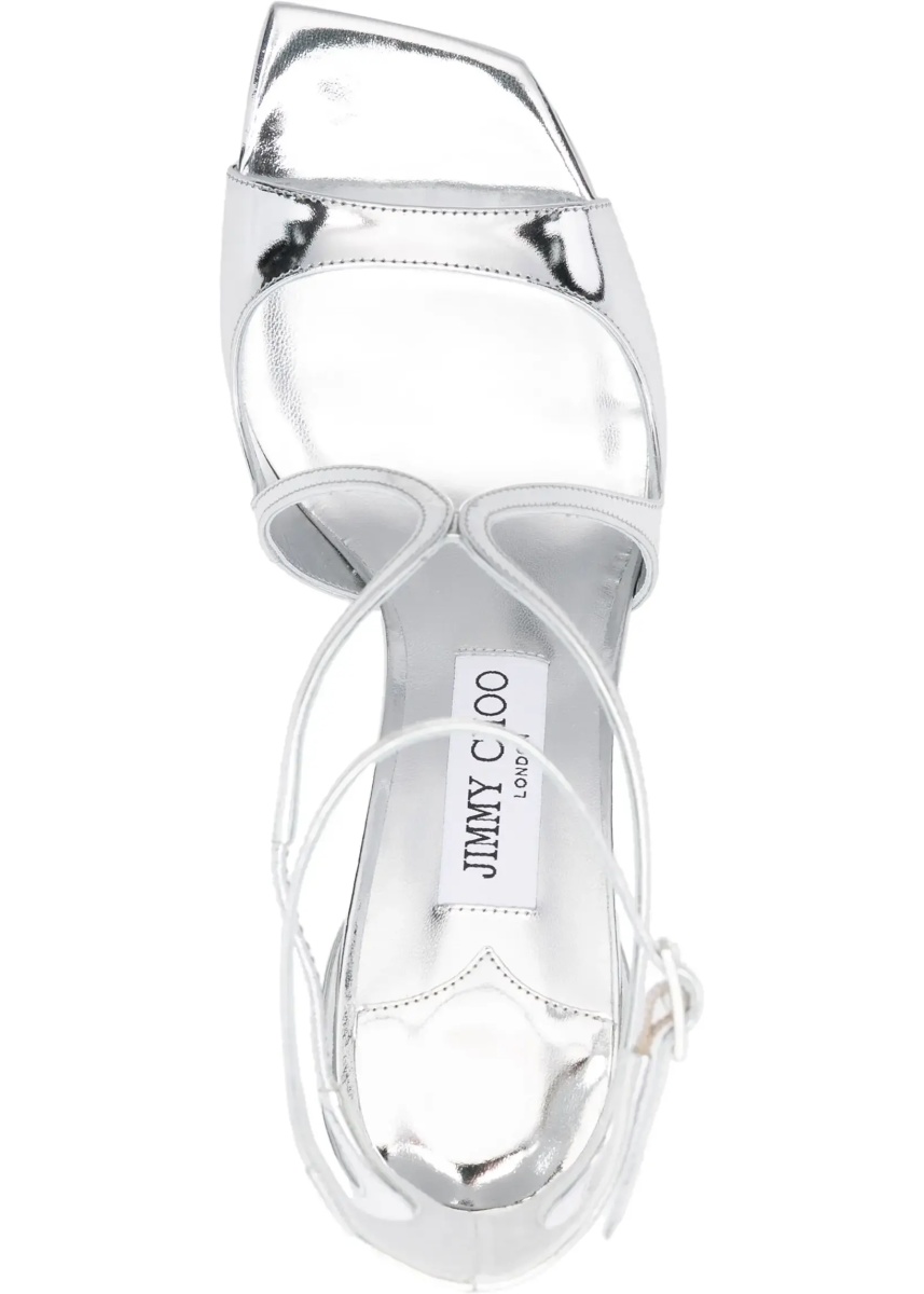 Azia 95 patent leather Sandals - Img 4