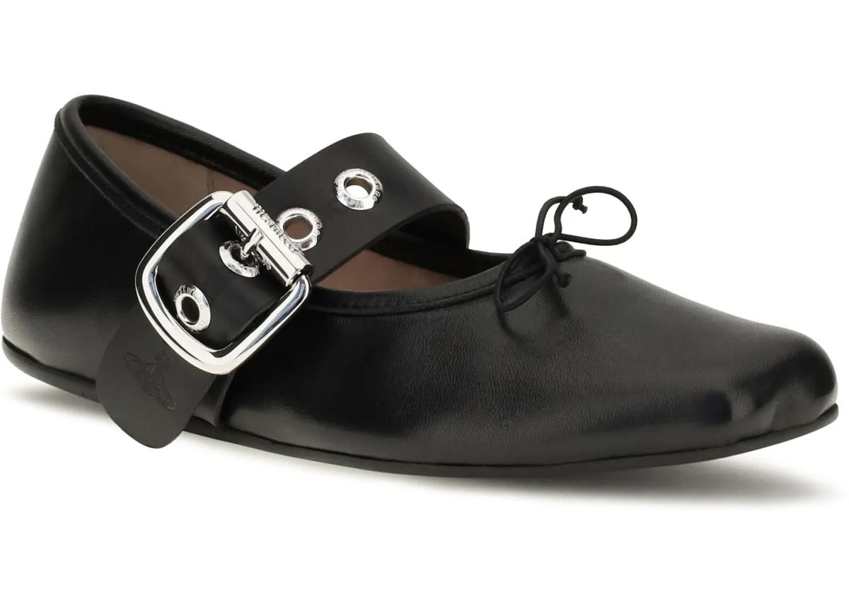 Balerini Alice leather Ballerinas - Img 2