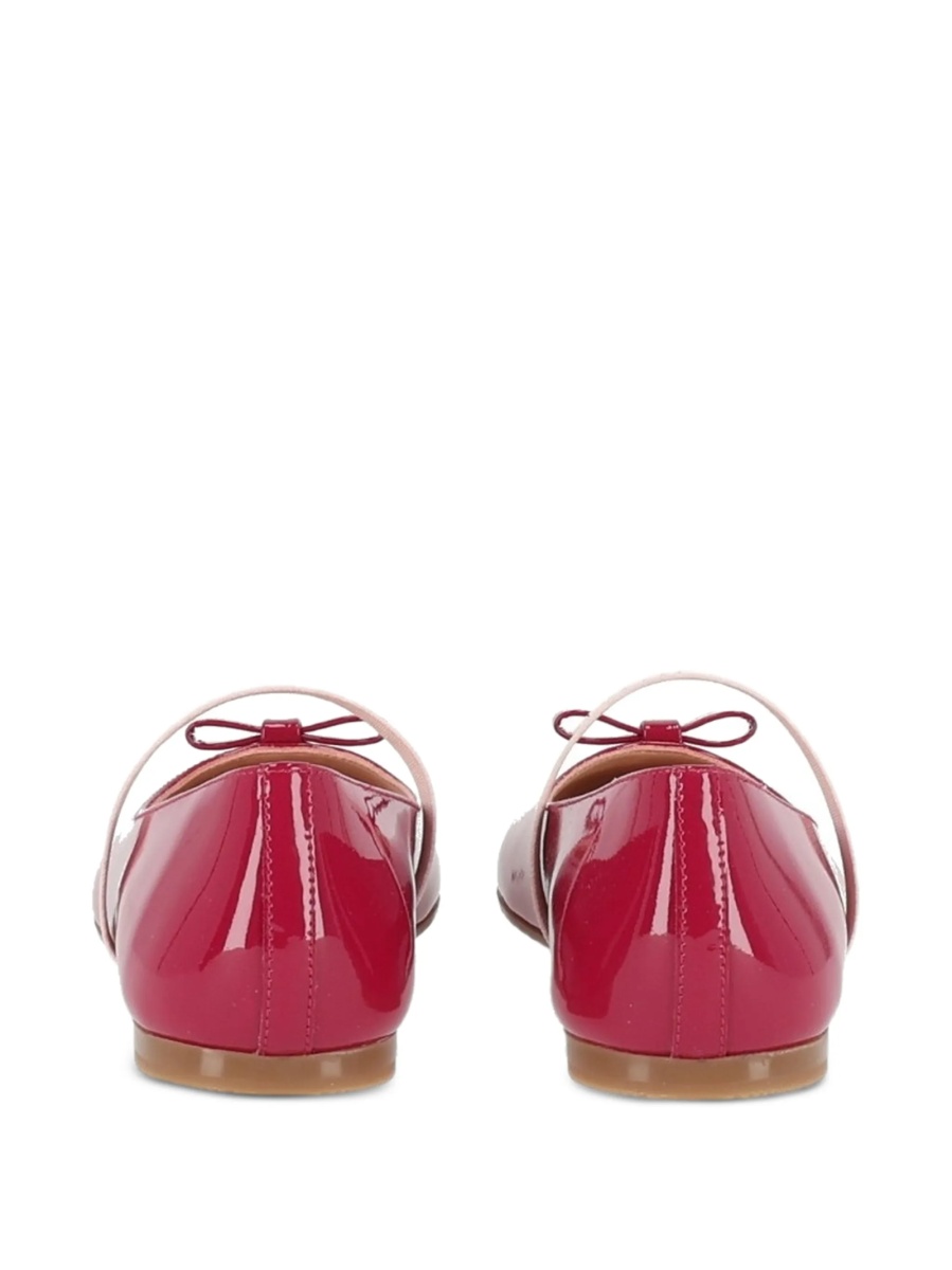 Balerini Dolce &amp; Gabbana rosii din piele - Img 3