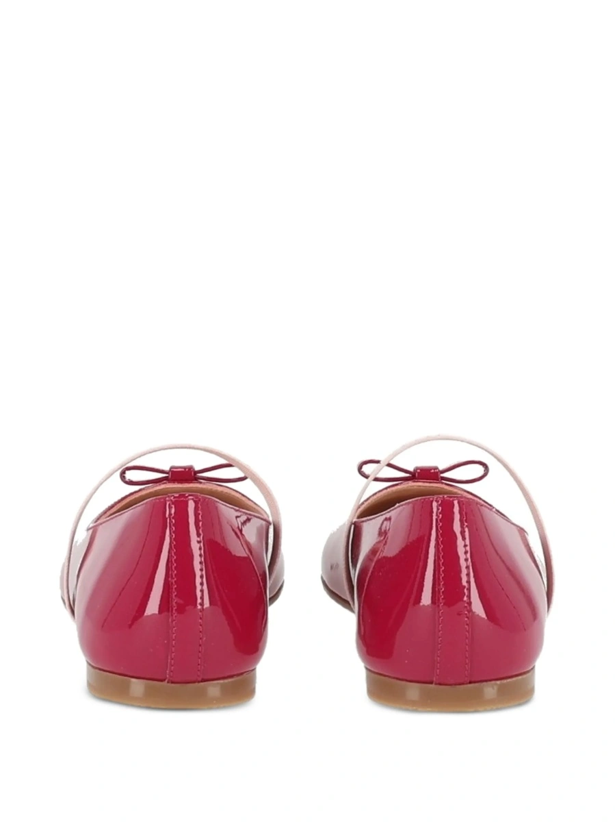 Balerini Dolce &amp; Gabbana rosii din piele - Img 3