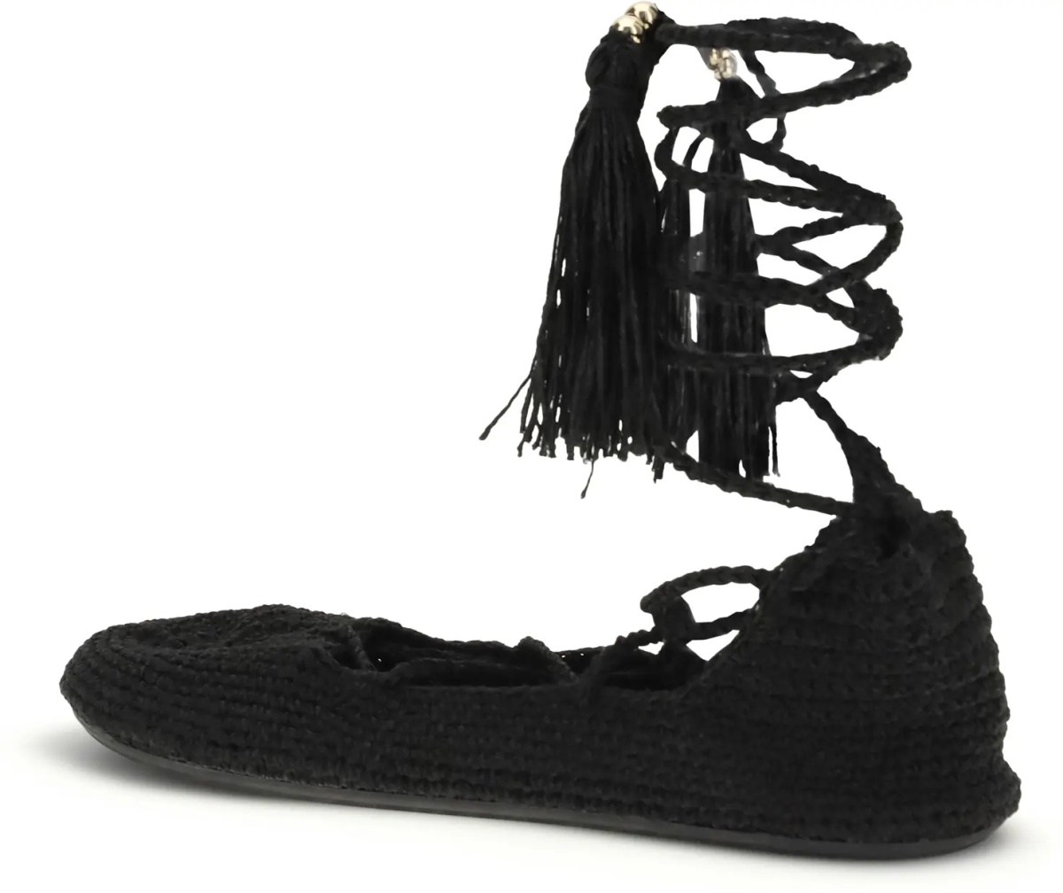 Balerini The Sound Of The Sea lace-up Ballerinas - Img 3