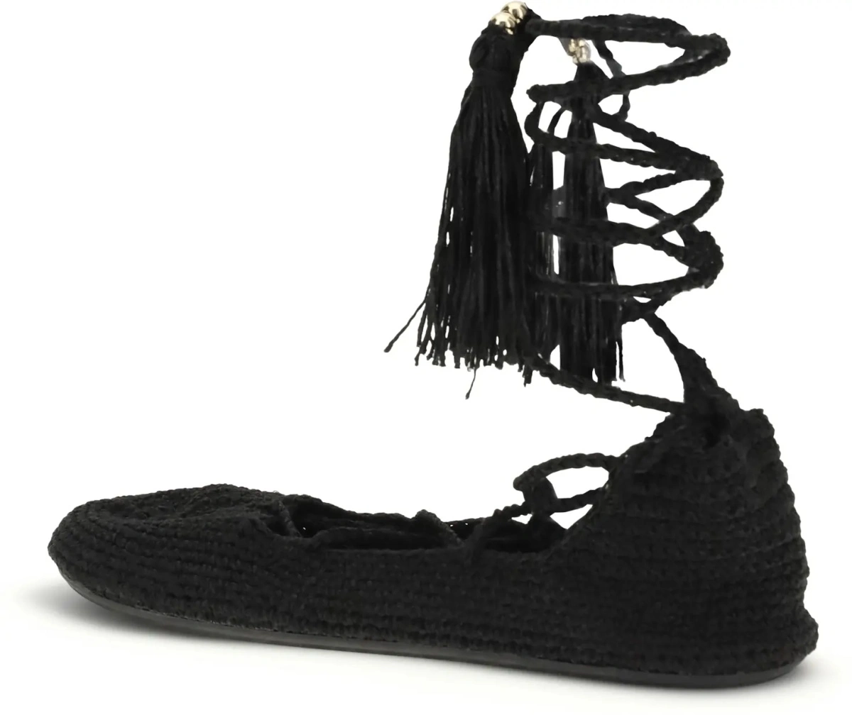 Balerini The Sound Of The Sea lace-up Ballerinas - Img 3
